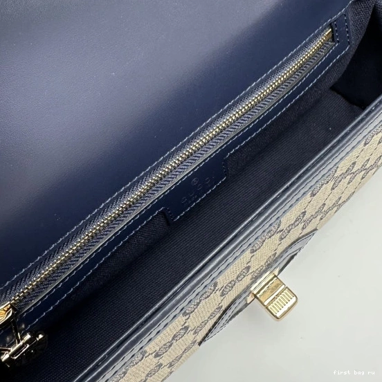 First bag ru SHOULDER GUCCI BAG-27.5*12.5*6.5cm SMALL LUCE 0717